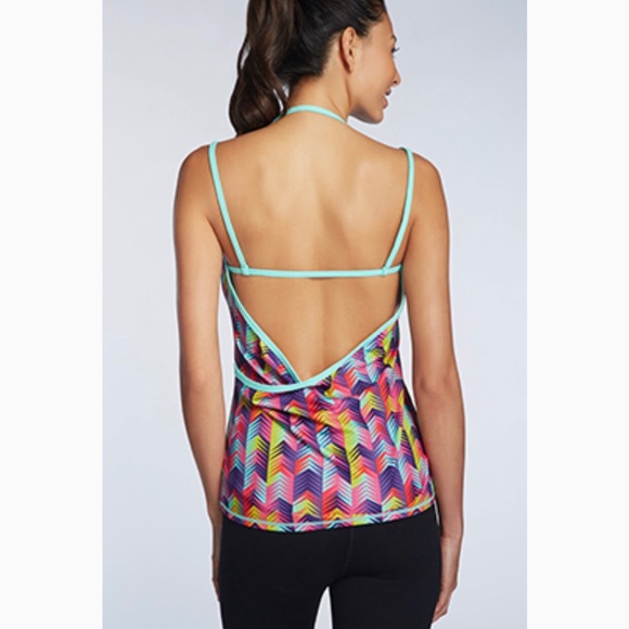 Fabletics multicolored Miri Tank size small - Picture 4 of 4